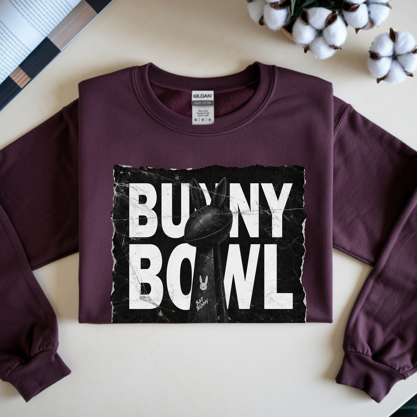 1566 Garment-Dyed Adult Crewneck Sweatshirt