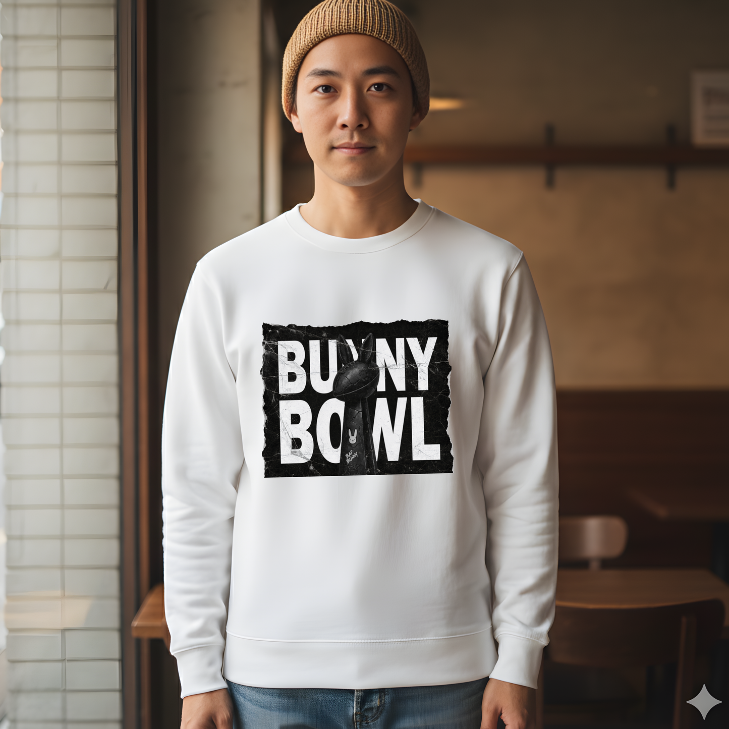 1566 Garment-Dyed Adult Crewneck Sweatshirt