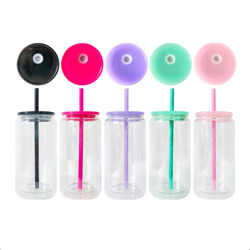 20 oz Glass Snowglobe Cup