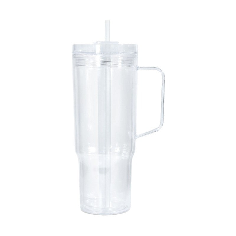 40 Oz Acrylic Cup with Handle